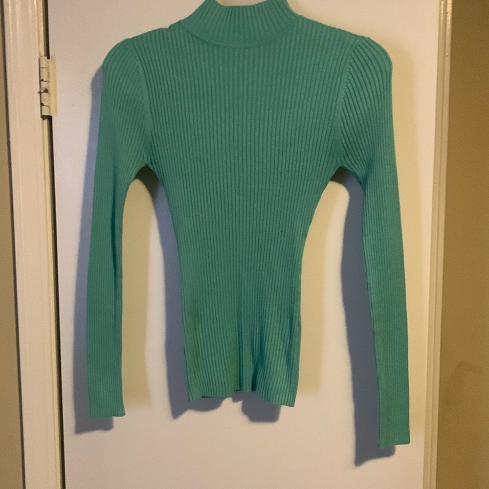 Mock neck sweater